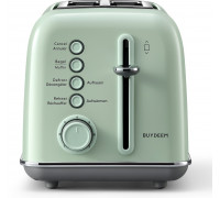 BUYDEEM 2 Slice Toaster model DT620E color Cozy Greenish EU
