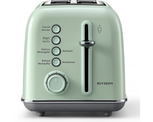 BUYDEEM 2 Slice Toaster model DT620E color Cozy Greenish EU