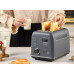 BUYDEEM 2 Slice Automatic Metal Toaster model DT730E color Ink Gray EU