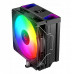 Rampage Octagon C70 Cooling procesora LGA1700/AM5 LCD wentylator infinity 120mm ARGB czarny PWM