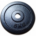 Plate Cast Iron do Gryfów Ćwiczeń KUBISPORT 5 kg 25 mm