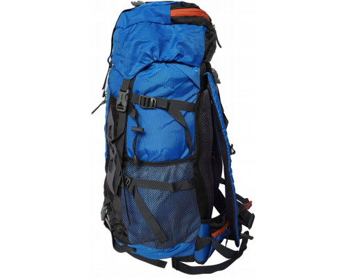 Plecak Turystyczny do Wędrówek Damski Męski Blue Pojemny KUBISPORT 60L