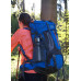Plecak Turystyczny do Wędrówek Damski Męski Blue Pojemny KUBISPORT 60L