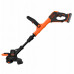 Black & Decker Akumuliatorinė žoliapjovė su 25 cm ašmenimis, 18V, Juodas & Decker [BCSTR918D1-QW] 2,0Ah