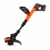 Black & Decker Akumuliatorinė žoliapjovė su 25 cm ašmenimis, 18V, Juodas & Decker [BCSTR918D1-QW] 2,0Ah