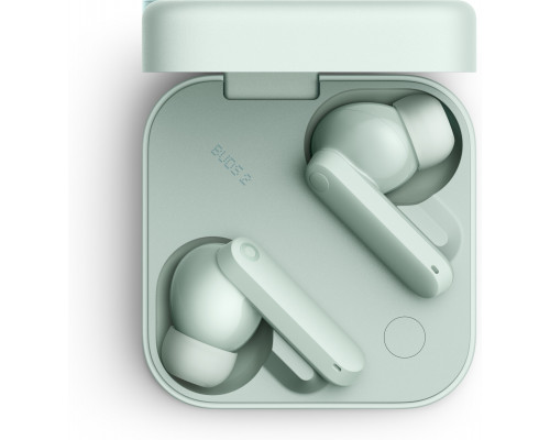 CMF Buds 2 by Nothing noise-canceling in-ear headphones, light green