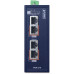 PLANET IPOE-270 switch obsługa PoE Blue