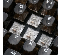 Sharkoon Gaming Tastatur Crystal Shark   schwarz          DE
