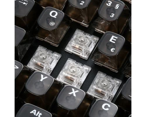 Sharkoon Gaming Tastatur Crystal Shark   schwarz          DE