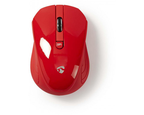 Nedis MSWS400RD Wireless Mouse 800 / 1200 / 1600 DPI