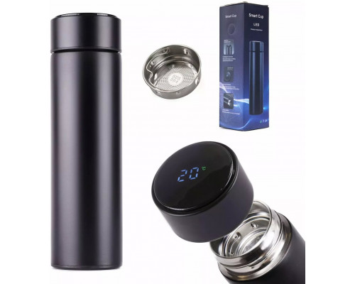 RoGer Thermo Mug Smart LED 500ml Black