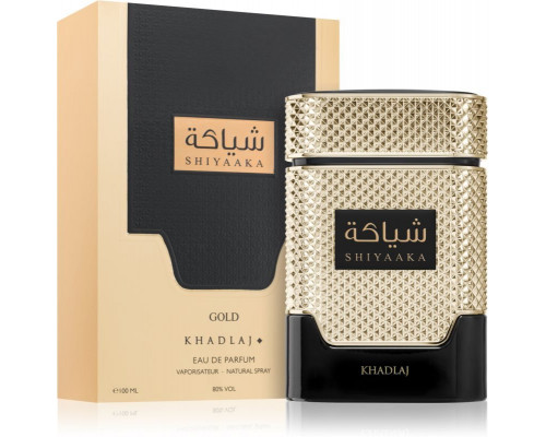 KHADLAJ Shiyaaka Gold EDP spray 100ml