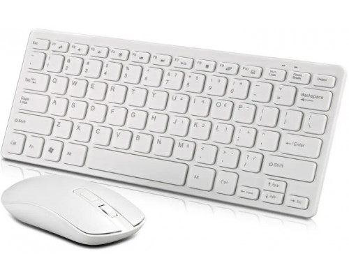 RoGer GKM901 Ultra Slim Silent Wireless Keyboard + Mouse Combo