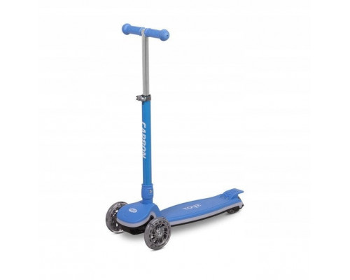 HULAJNOGA 3-KOŁOWA CARBON LIGHT BLUE