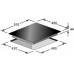 Built-in hob Kaiser KCT 4745 F, 45 cm wide