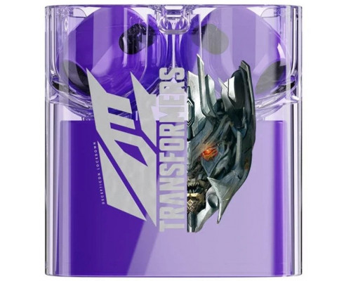 TWS Transformers TF-T08 Bluetooth 5.3, ANC, 13mm, Violet