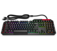 OMEN by HP Sequencer - Tastatur - Bagbelyst - USB - Nordisk - Switch: Blue Switches