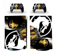 Naklejki Skórki na PlayStation 5 orawith  Pady Motyw Mortal Kombat