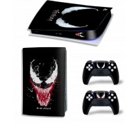 Naklejki Skórki na PlayStation 5 orawith  Pady Motyw Venom