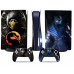 Naklejki Skórki na PlayStation 5 orawith  Pady Motyw Mortal Kombat