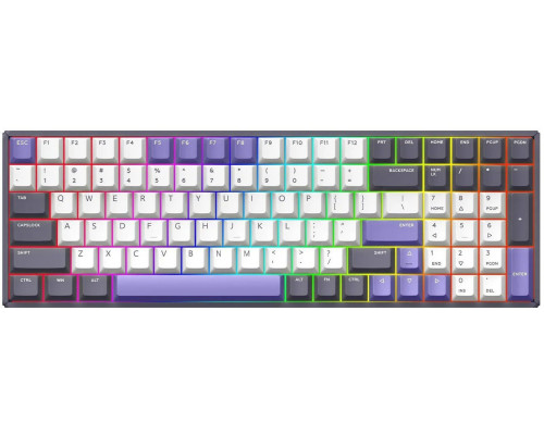 IQUNIX F97 Lavandin Wireless Gaming Tastatur, RGB - MX-Red-Switches (US)