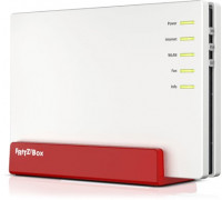 FRITZ!Box FRITZ! BOX 7583 VDSL router bezprzewodowy Gigabit Ethernet Dual-band (2.4 GHz/5 GHz) 4G Czerwony, Biały