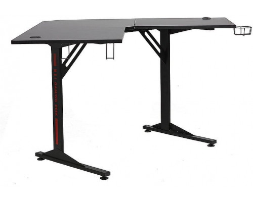 Gaming galds narożne gamingowe B-219 czarny