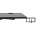 Gaming galds narożne gamingowe B-219 czarny