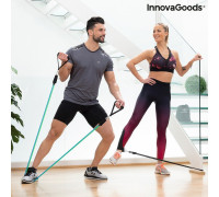 Zestaw Gum Oporowych z Akcesoriami i Przewodnikiem po Ćwiczeniach. Tribainer InnovaGoods 3 Sztuk