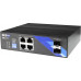 BCS-B-ISP04G-2SFP BCS switch PoE 4 port szy DIN