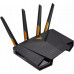 Belaidis maršrutizatorius|ASUS|Belaidis maršrutizatorius|4200 Mbps|Mesh|Wi-Fi 5|Wi-Fi 6|IEEE 802.11n|USB 3.2|1 WAN|4x10/100/1000M|Number of antennas 4|TUFGAMINGAX4200