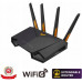 Belaidis maršrutizatorius|ASUS|Belaidis maršrutizatorius|4200 Mbps|Mesh|Wi-Fi 5|Wi-Fi 6|IEEE 802.11n|USB 3.2|1 WAN|4x10/100/1000M|Number of antennas 4|TUFGAMINGAX4200