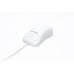 GETT InduMouse Pro Silikon Maus Scroll Laser Track-On-Glass-Funktion IP68 wasserdicht desinfizierbar laseroptisch USB Farbe: weiss