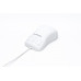 GETT InduMouse Pro Silikon Maus Scroll Laser Track-On-Glass-Funktion IP68 wasserdicht desinfizierbar laseroptisch USB Farbe: weiss