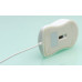 GETT InduMouse Pro Silikon Maus Scroll Laser Track-On-Glass-Funktion IP68 wasserdicht desinfizierbar laseroptisch USB Farbe: weiss