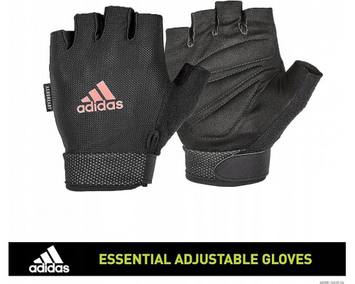Adidas Essential Regulējamie cimdi rozā/M  