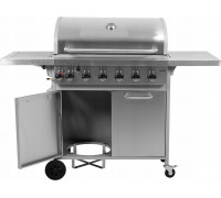 LUND GAS GRILL 6+1 CAST IRON GRID, 18.2KW
