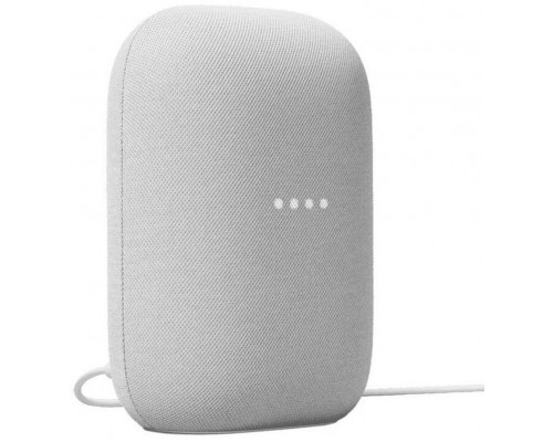Google Nest Audio Chalk - Assistant, Oval, Baltas, Plastic,