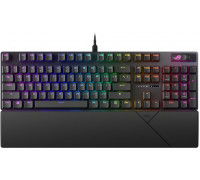 ASUS ROG Strix Scope II, 96%, Wired, RF Wireless + USB, Mechanical, RGB LED, Black
