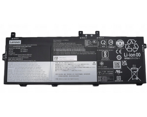 Internal Li-ion battery, 52.8Wh, 3-cell design