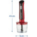 Russell Hobbs 27140-56, Portable blender, 1 L, 500 W, Black, Red, Transparent
