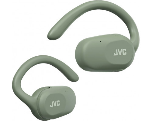 JVC Nearphones Lekkie jak piórko True   zielony HA-NP40T-G (HA-NP40T-G-U)