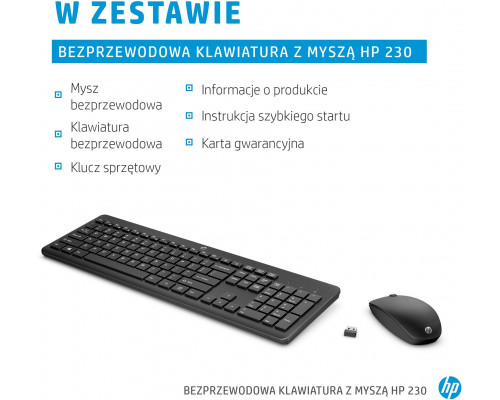 230 Wireless Mouse and Keyboard Combo - French