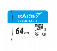 SD  pamięci Exascend Essential-X micro SD 64GB