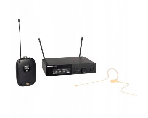 SLXD14E/153T-G59 - Cyfrowy system bezprzewodowy z nadajnikiem bodypack i mikrofonem MX153T (cieli...