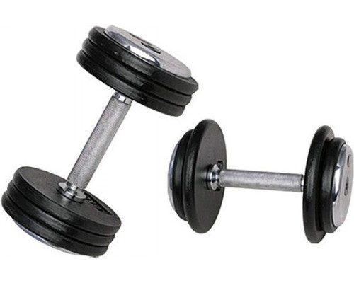 inSPORTline ‎‎Hantel ProfiST cast iron 1 x 7.5 kg