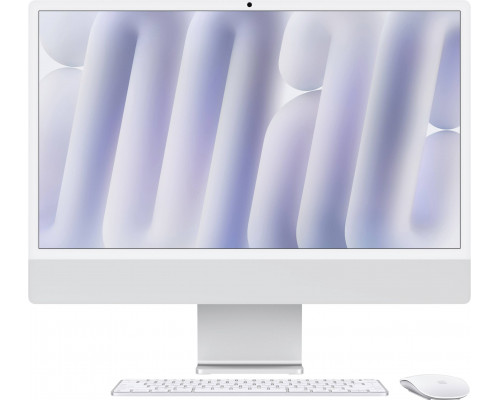 iMac24" Silver/M4-10C-CPU,10C-GPU/16GB/512GB SSD/NK-ID-Deutsch/MM2/1GB Ethernet