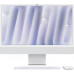 iMac24" Silver/M4-10C-CPU,10C-GPU/16GB/512GB SSD/NK-ID-Deutsch/MM2/1GB Ethernet