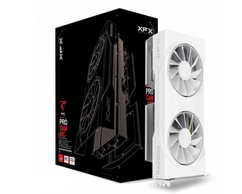 XFX Swift Radeon RX 9060 XT OC White Gaming 8GB GDDR6 (RX-96TSW8GWQ)