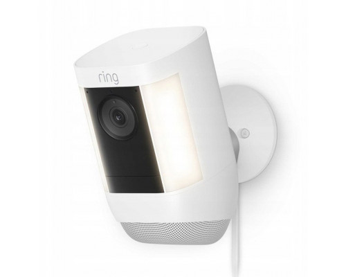 Kamera Ring Spotlight Cam Plus Plug-in biała